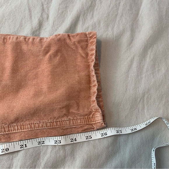 Urban Outfitters BDG corduroy coral pants size 28 slim fit straight leg - Picture 8 of 8